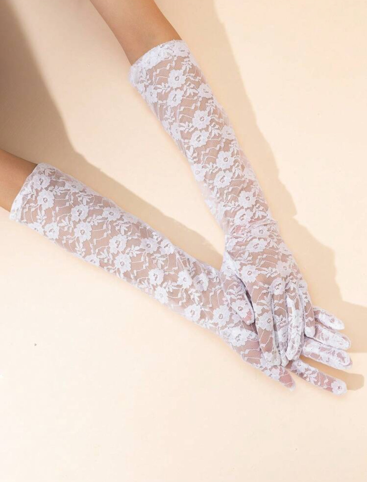 Guantes encaje