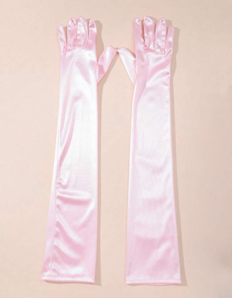 Guantes largos Satin