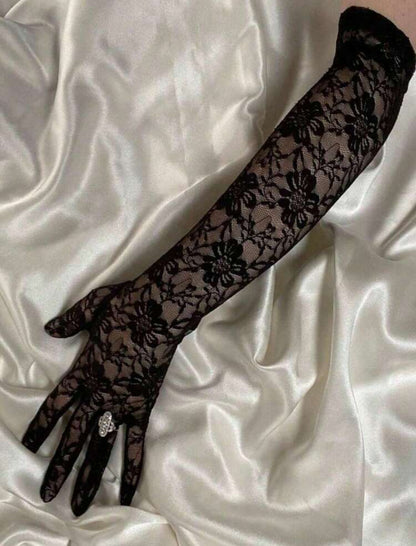Guantes encaje