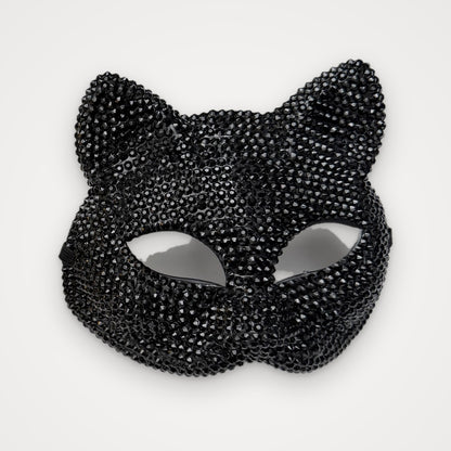 Antifaz gato brillos